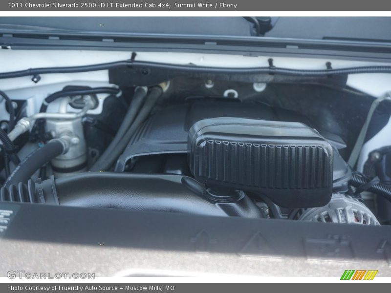 Summit White / Ebony 2013 Chevrolet Silverado 2500HD LT Extended Cab 4x4