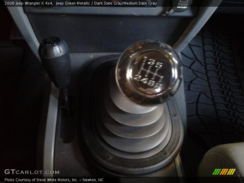 Jeep Green Metallic / Dark Slate Gray/Medium Slate Gray 2008 Jeep Wrangler X 4x4
