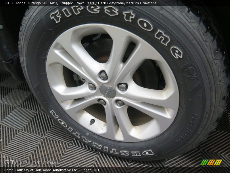 Rugged Brown Pearl / Dark Graystone/Medium Graystone 2013 Dodge Durango SXT AWD