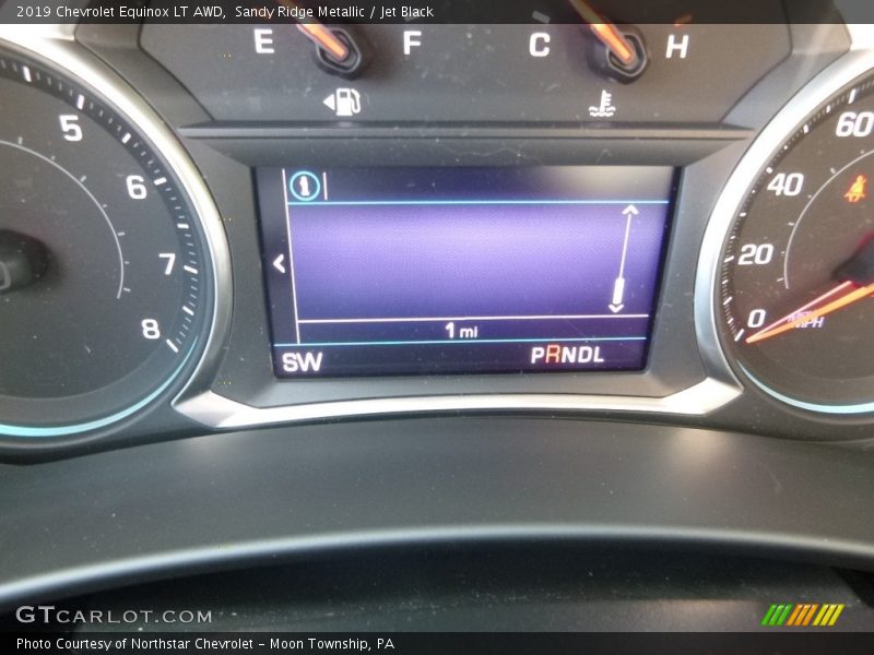 Sandy Ridge Metallic / Jet Black 2019 Chevrolet Equinox LT AWD