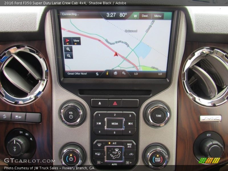 Shadow Black / Adobe 2016 Ford F350 Super Duty Lariat Crew Cab 4x4