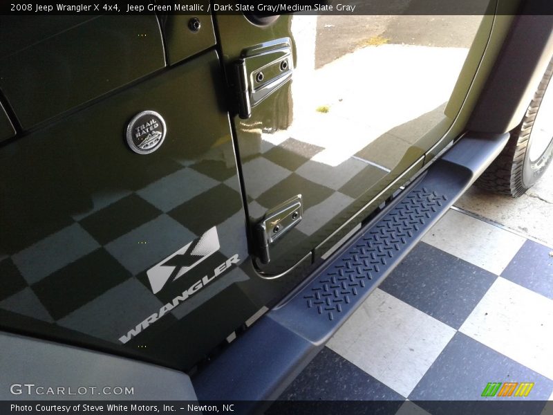 Jeep Green Metallic / Dark Slate Gray/Medium Slate Gray 2008 Jeep Wrangler X 4x4