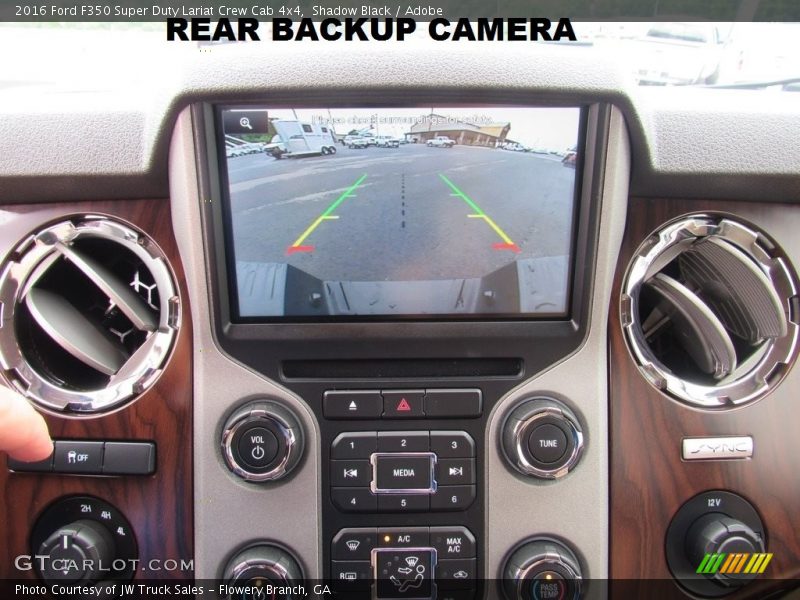 Shadow Black / Adobe 2016 Ford F350 Super Duty Lariat Crew Cab 4x4