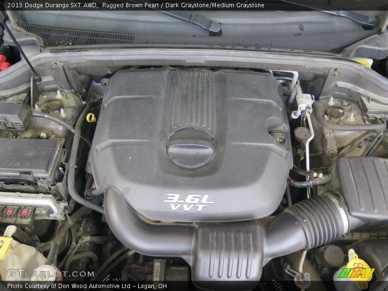 Rugged Brown Pearl / Dark Graystone/Medium Graystone 2013 Dodge Durango SXT AWD