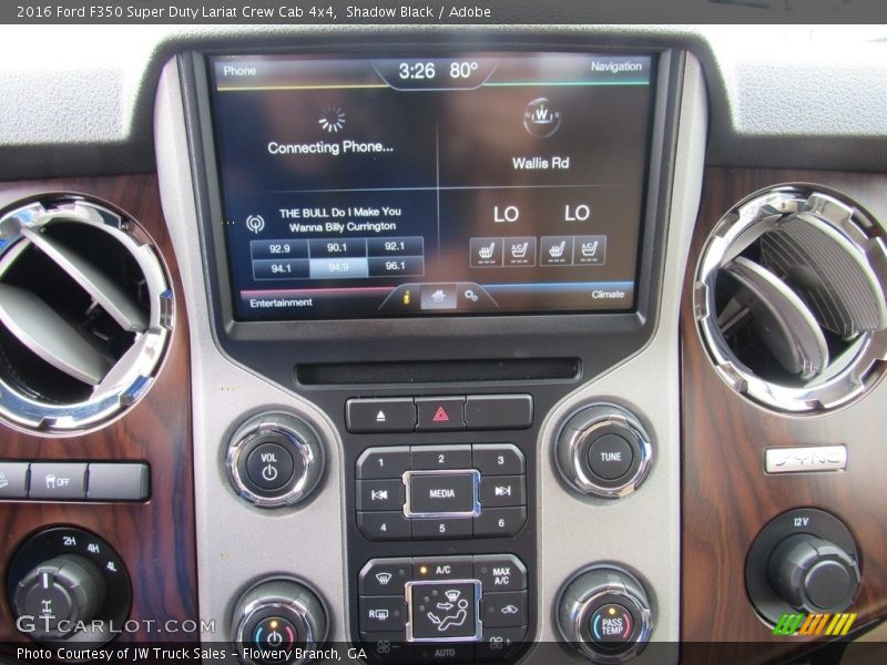 Shadow Black / Adobe 2016 Ford F350 Super Duty Lariat Crew Cab 4x4