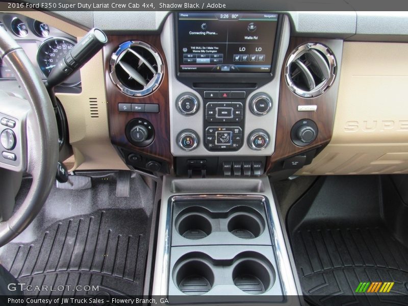 Shadow Black / Adobe 2016 Ford F350 Super Duty Lariat Crew Cab 4x4