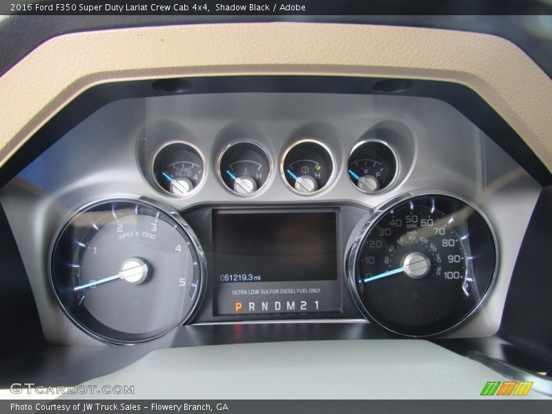 Shadow Black / Adobe 2016 Ford F350 Super Duty Lariat Crew Cab 4x4