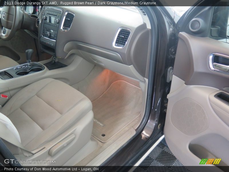 Rugged Brown Pearl / Dark Graystone/Medium Graystone 2013 Dodge Durango SXT AWD