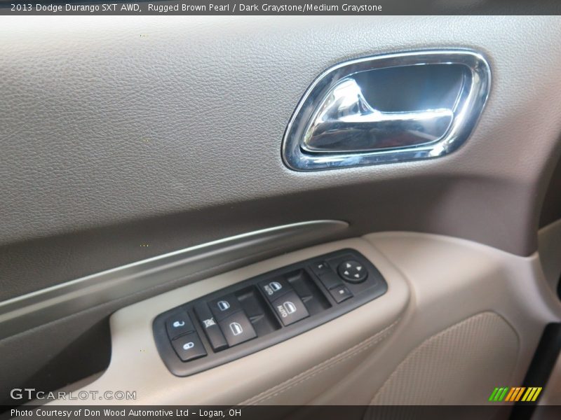 Rugged Brown Pearl / Dark Graystone/Medium Graystone 2013 Dodge Durango SXT AWD