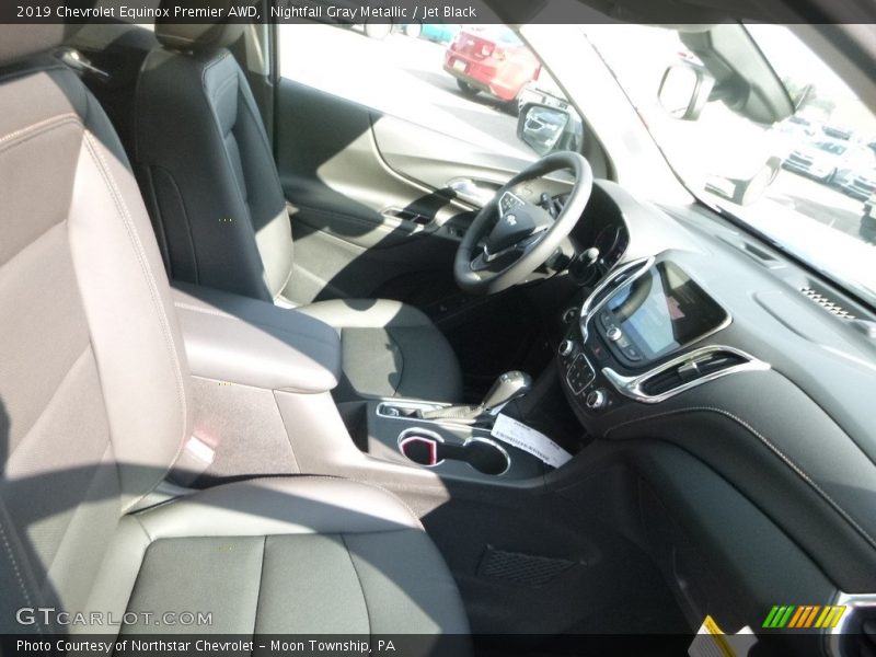 Nightfall Gray Metallic / Jet Black 2019 Chevrolet Equinox Premier AWD