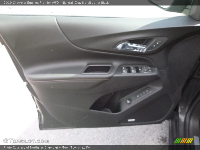 Nightfall Gray Metallic / Jet Black 2019 Chevrolet Equinox Premier AWD