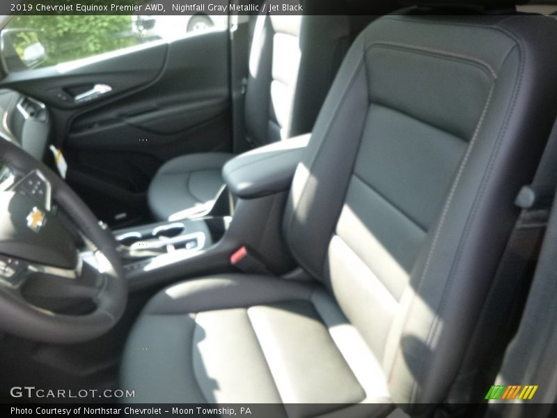 Nightfall Gray Metallic / Jet Black 2019 Chevrolet Equinox Premier AWD
