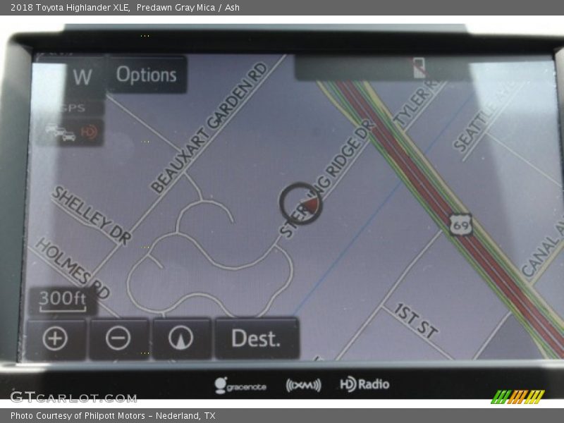 Predawn Gray Mica / Ash 2018 Toyota Highlander XLE