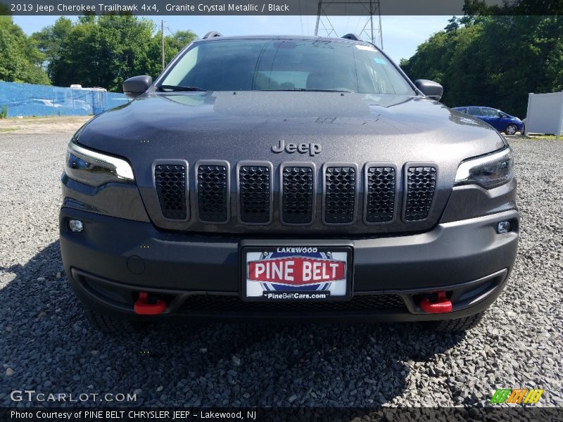 Granite Crystal Metallic / Black 2019 Jeep Cherokee Trailhawk 4x4