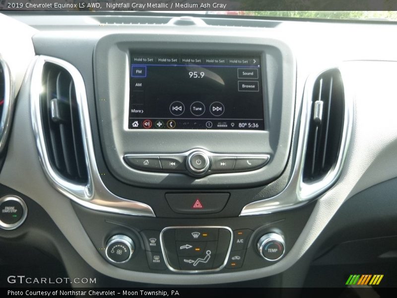 Controls of 2019 Equinox LS AWD