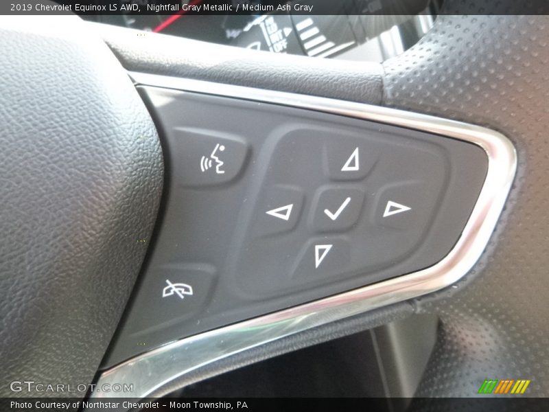 Nightfall Gray Metallic / Medium Ash Gray 2019 Chevrolet Equinox LS AWD