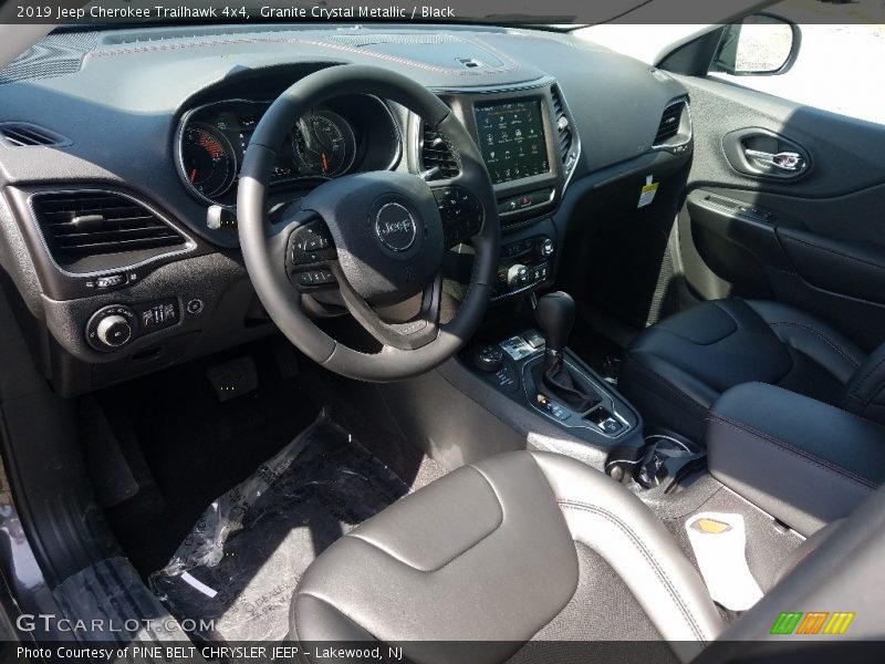 Granite Crystal Metallic / Black 2019 Jeep Cherokee Trailhawk 4x4