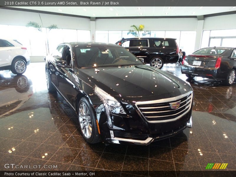 Black Raven / Jet Black 2018 Cadillac CT6 3.6 Luxury AWD Sedan