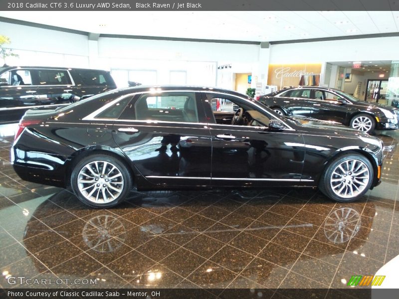 Black Raven / Jet Black 2018 Cadillac CT6 3.6 Luxury AWD Sedan
