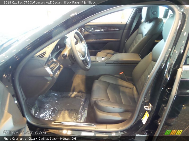 Black Raven / Jet Black 2018 Cadillac CT6 3.6 Luxury AWD Sedan