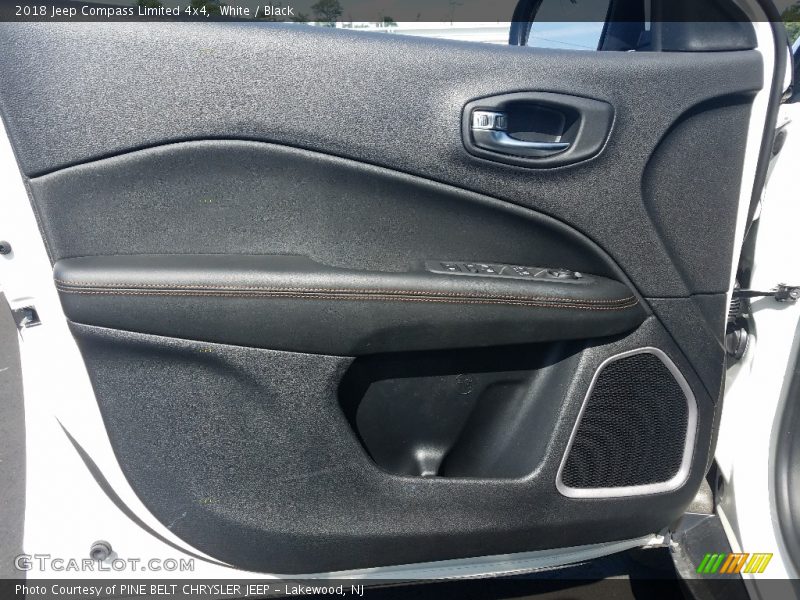 White / Black 2018 Jeep Compass Limited 4x4