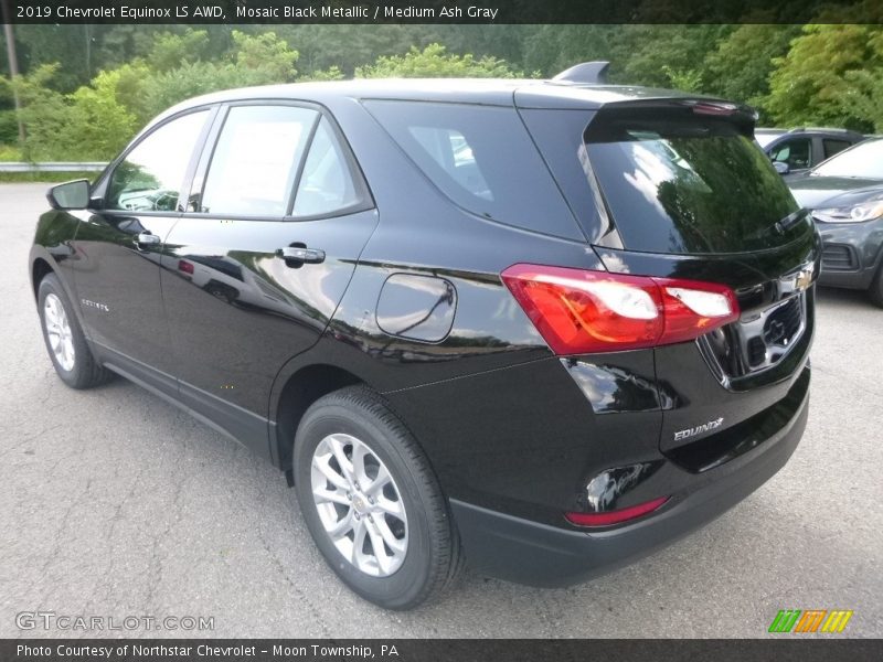 Mosaic Black Metallic / Medium Ash Gray 2019 Chevrolet Equinox LS AWD