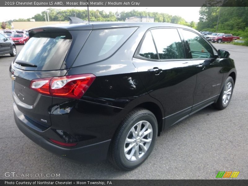 Mosaic Black Metallic / Medium Ash Gray 2019 Chevrolet Equinox LS AWD