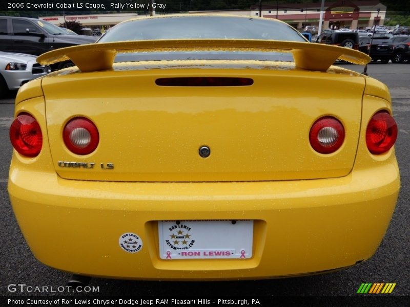 Rally Yellow / Gray 2006 Chevrolet Cobalt LS Coupe