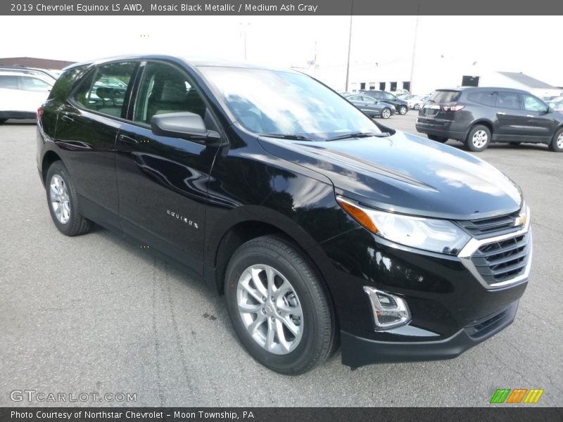 Mosaic Black Metallic / Medium Ash Gray 2019 Chevrolet Equinox LS AWD