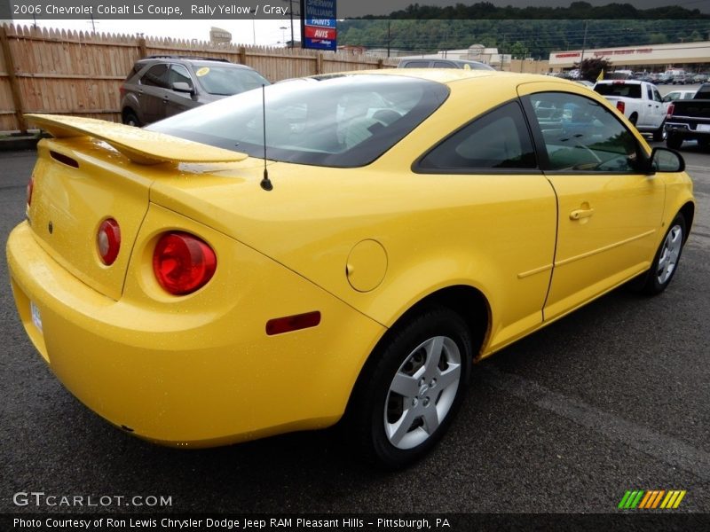 Rally Yellow / Gray 2006 Chevrolet Cobalt LS Coupe