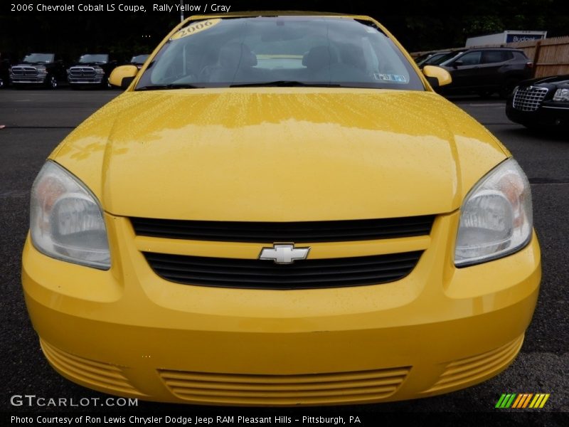 Rally Yellow / Gray 2006 Chevrolet Cobalt LS Coupe