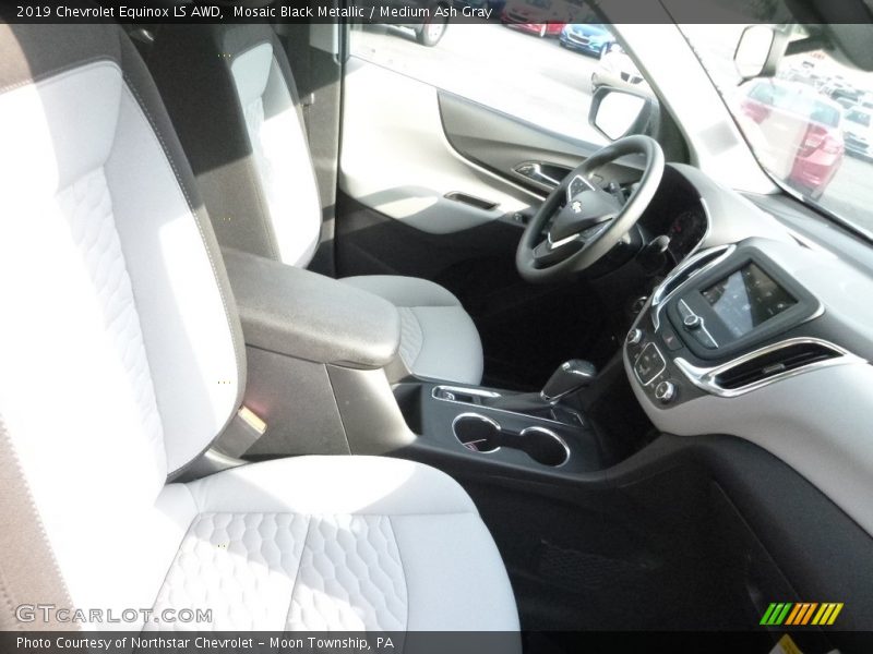 Mosaic Black Metallic / Medium Ash Gray 2019 Chevrolet Equinox LS AWD