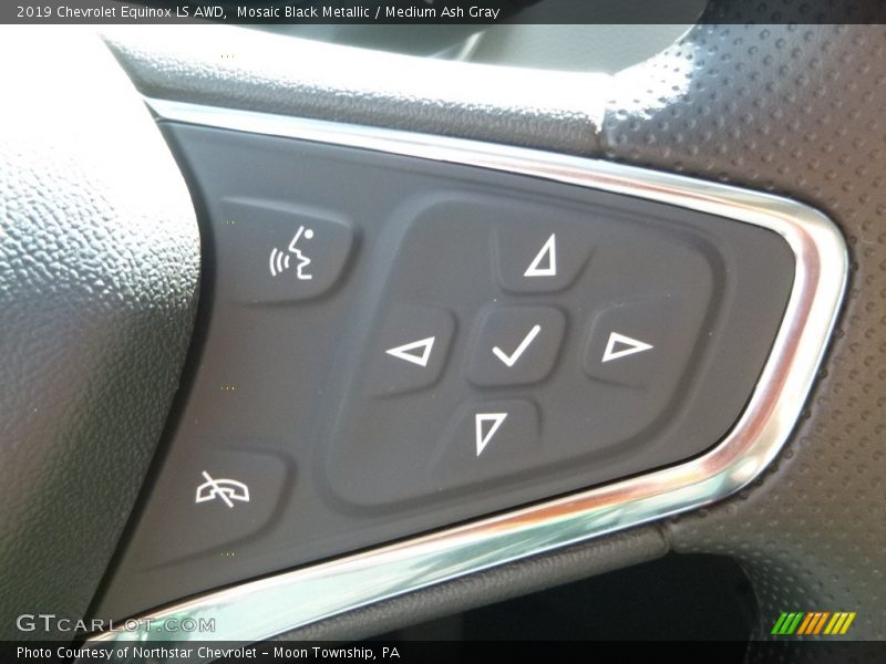 Mosaic Black Metallic / Medium Ash Gray 2019 Chevrolet Equinox LS AWD
