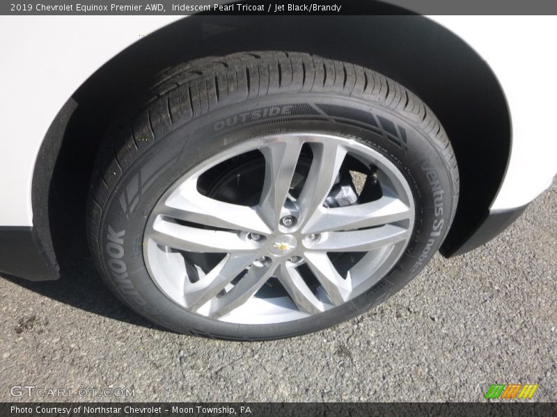 Iridescent Pearl Tricoat / Jet Black/Brandy 2019 Chevrolet Equinox Premier AWD