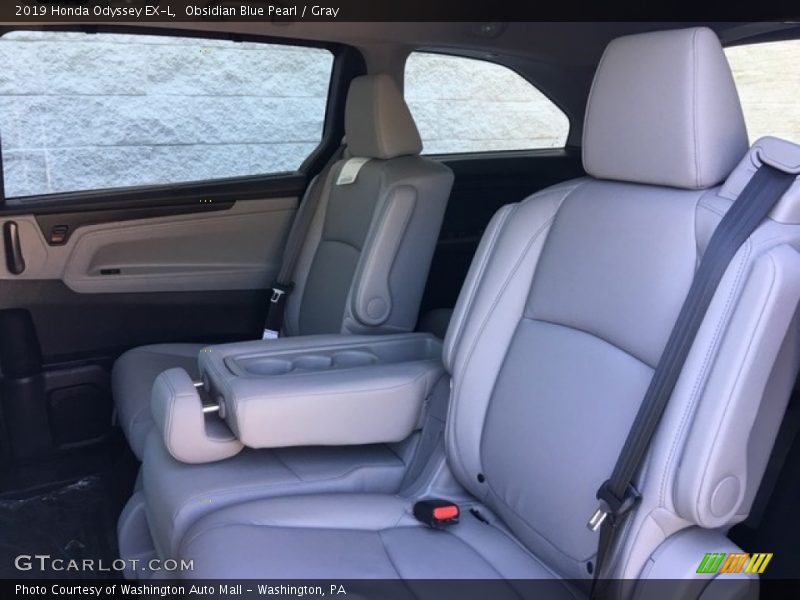 Obsidian Blue Pearl / Gray 2019 Honda Odyssey EX-L