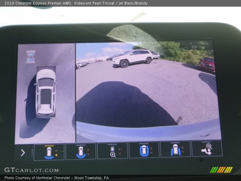Iridescent Pearl Tricoat / Jet Black/Brandy 2019 Chevrolet Equinox Premier AWD