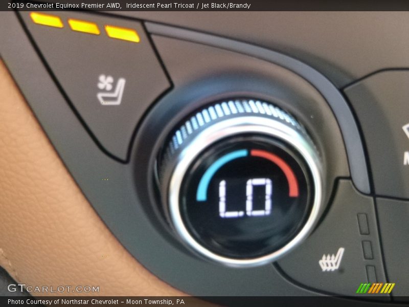 Iridescent Pearl Tricoat / Jet Black/Brandy 2019 Chevrolet Equinox Premier AWD