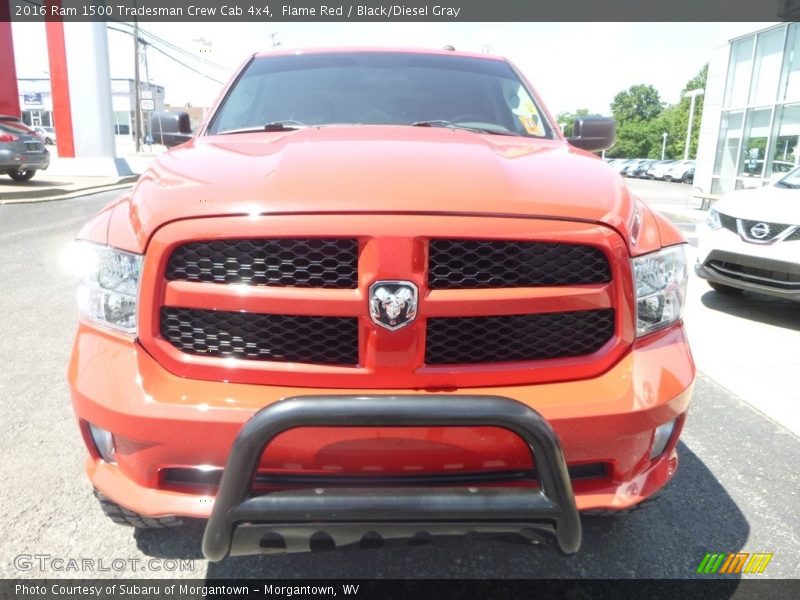 Flame Red / Black/Diesel Gray 2016 Ram 1500 Tradesman Crew Cab 4x4
