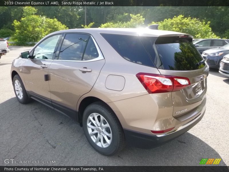 Sandy Ridge Metallic / Jet Black 2019 Chevrolet Equinox LT AWD