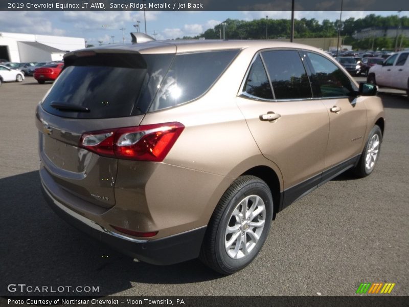 Sandy Ridge Metallic / Jet Black 2019 Chevrolet Equinox LT AWD