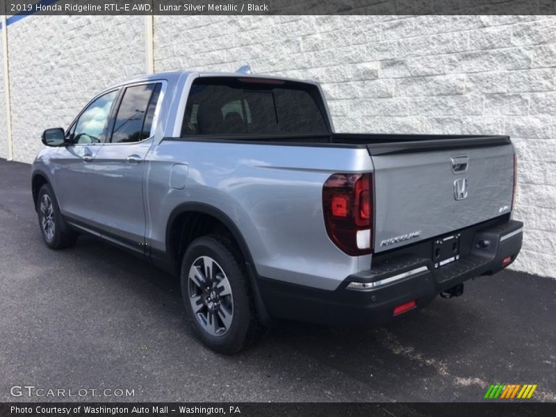 Lunar Silver Metallic / Black 2019 Honda Ridgeline RTL-E AWD