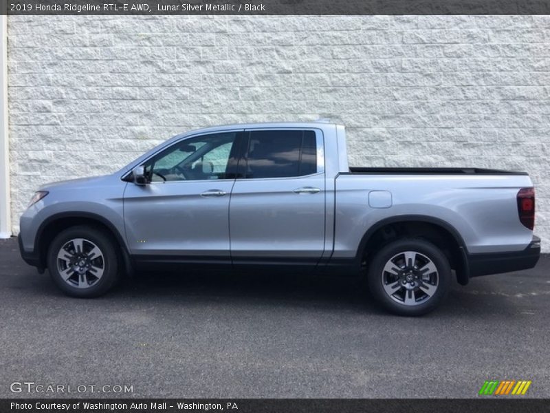 Lunar Silver Metallic / Black 2019 Honda Ridgeline RTL-E AWD