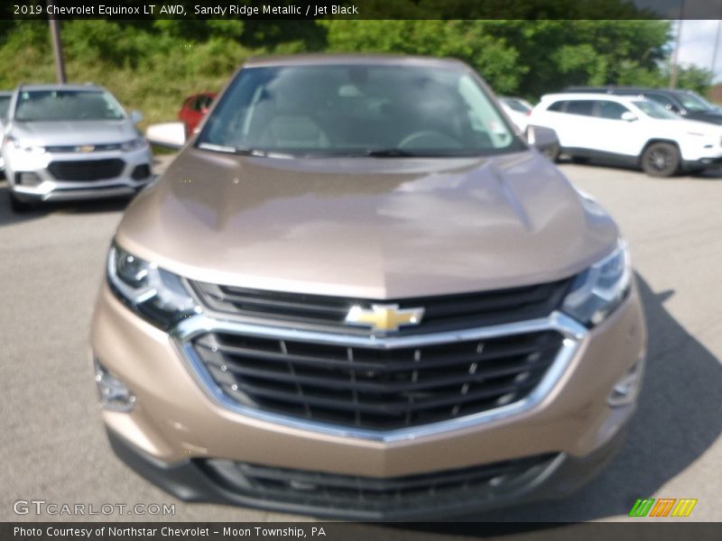 Sandy Ridge Metallic / Jet Black 2019 Chevrolet Equinox LT AWD