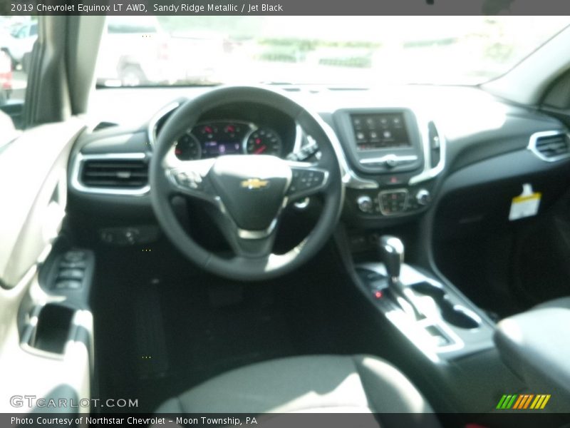 Sandy Ridge Metallic / Jet Black 2019 Chevrolet Equinox LT AWD