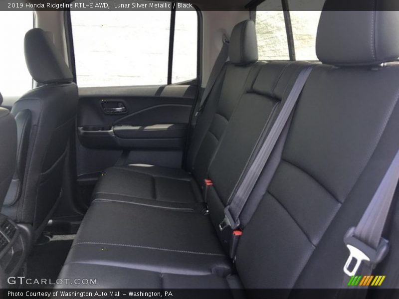 Rear Seat of 2019 Ridgeline RTL-E AWD