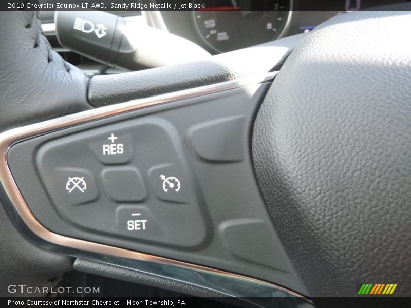 Sandy Ridge Metallic / Jet Black 2019 Chevrolet Equinox LT AWD