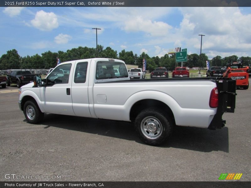 Oxford White / Steel 2015 Ford F250 Super Duty XLT Super Cab