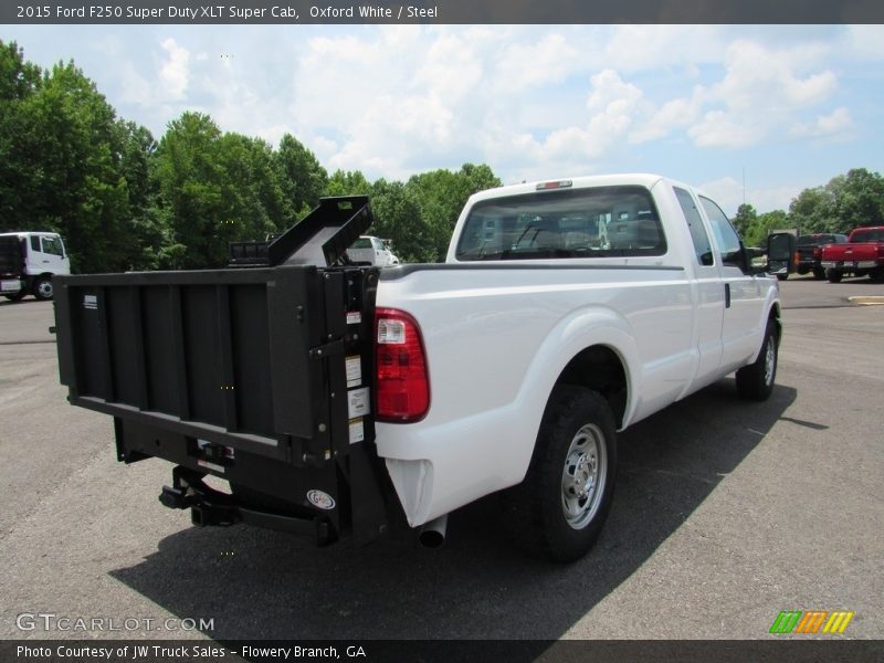Oxford White / Steel 2015 Ford F250 Super Duty XLT Super Cab