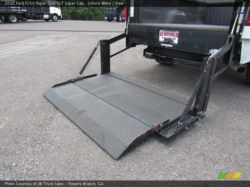 Oxford White / Steel 2015 Ford F250 Super Duty XLT Super Cab