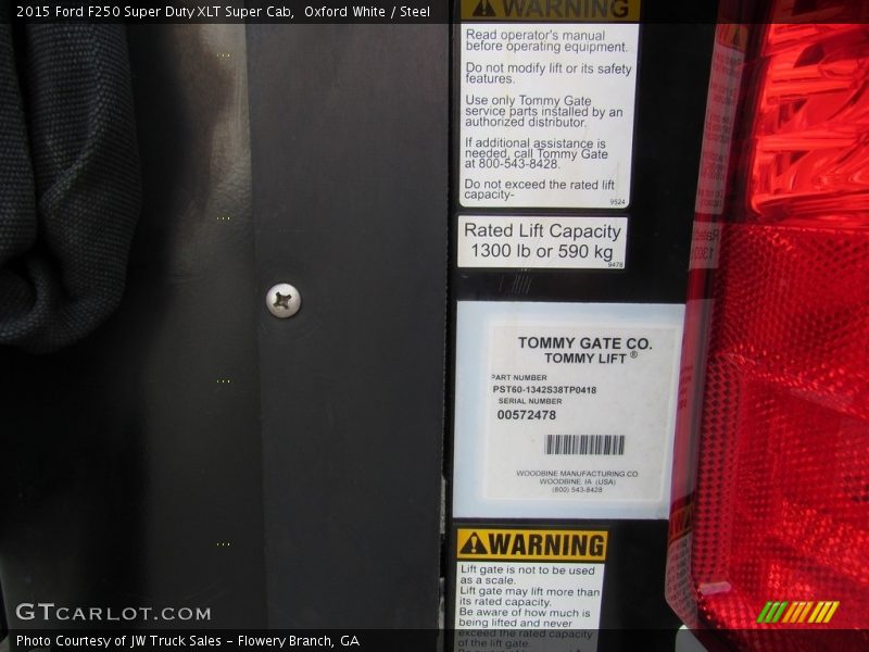 Oxford White / Steel 2015 Ford F250 Super Duty XLT Super Cab